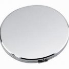 Silver-Plated Compact Mirror Case