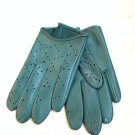 Women's Driving Green Genuine Real Napa Leather Gloves