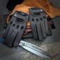 Black Peccary Men's Driving Gloves