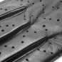 Women's Driving Lambskin Real Napa Leather Black Gloves