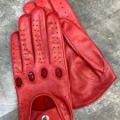 Women's Handmade Driving Red Super-Soft Genuine Napa Leather Gloves Women's Handmade Driving Red Super-Soft Genuine Napa Leather Gloves