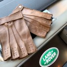 Driving Brown Cycling Handmade Genuine Napa Leather for Men's