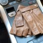 Driving Brown Cycling Handmade Genuine Napa Leather for Men's