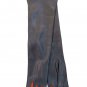Women's Evening Red & Black Napa Soft Leather Handmade Lambskin Long Gloves