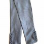 Women's Handmade Evening Black Fingerless Napa Leather Lambskin Long Gloves