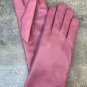 Winter Handmade Leather Gloves Cotton Inside for Women's