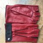 Driving Cycling Fitness Red Handmade Genuine Napa Leather for Men's