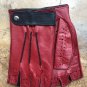 Driving Cycling Fitness Red Handmade Genuine Napa Leather for Men's