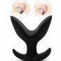Solf Anal Dilators Silicone V Sex Toys for Man Anal Plug Opening Butt Plug Sex Toys for Woman