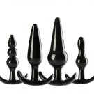 4pcs/set Butt Plugs Adult Products for Women and Men & Silicone Anal Toys