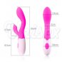 Prettylove 30 Modes Waterproof Mute G-Spot Silicone Dildos Vibrators for Women, Adult Sex Toys