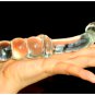 Pyrex glass dildo artificial penis dick crystal anal bead butt plug prostate massage toy