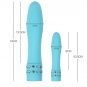 Small Diamond Vibration Massager for Women Mini Dildo Vibrator Waterproof Multi-speed