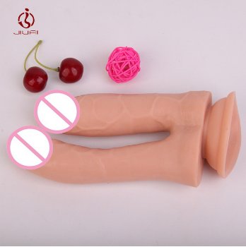 double penetration anal dildo strapon silicone sex toys for vagina and anal