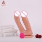 double penetration anal dildo strapon silicone sex toys for vagina and anal
