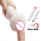 Real Silicone Soft Pussy Masturbation Cup Masturbating Toys Realistic Female Vagina Pussy Pocket