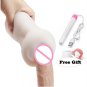 Real Silicone Soft Pussy Masturbation Cup Masturbating Toys Realistic Female Vagina Pussy Pocket