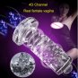 Sex Toys for Men 4D Long Vagina Male Masturbator Real Pussy Full Automatic Piston
