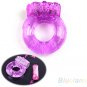 Men Vibration Collars Delay Premature Ejaculation Lock Fine Butterfly Penis Ring