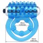 Longer lasting sex crystal vibrator cock ring penis ring vibrating