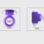 Silicone Vibrating Cock Ring Sex Toy Penis Ring Delay Ejaculation