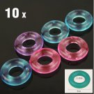 10 piece Penis Ring Delaying Ejaculation Silicone Cock Rings