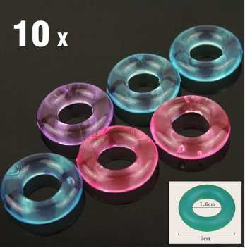 10 piece Penis Ring Delaying Ejaculation Silicone Cock Rings