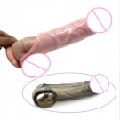 Penis sleeve extender, reusable cock ring and penis sleeves, reuseable condom