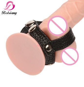 Penis Ring Male Chastity Device Cage Cockring Ball Stretcher Scrotum Delay Time
