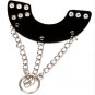 Leather Parachute Cockring Ball Stretcher Scrotum Bondage Cock Ring Male Chastity Devic