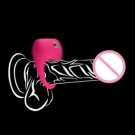Prolong Ejaculation Ring Erotic Couple Game Penis Ring Vibrator Lasting Care Massager