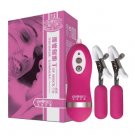 10 Frequency Vibrating Nipple Clamps,Omysky Top Shock Egg Vibrator,