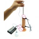 Men Electric Shock Penis Extender Cock Ring Urethral Sound Plug Electro Stimulator