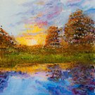 Original Oil Painting on canvas Landscape