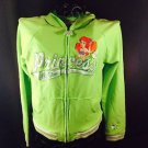 Ariel The Little Mermaid Princess Disney Store Youth Jacket Size L  Green