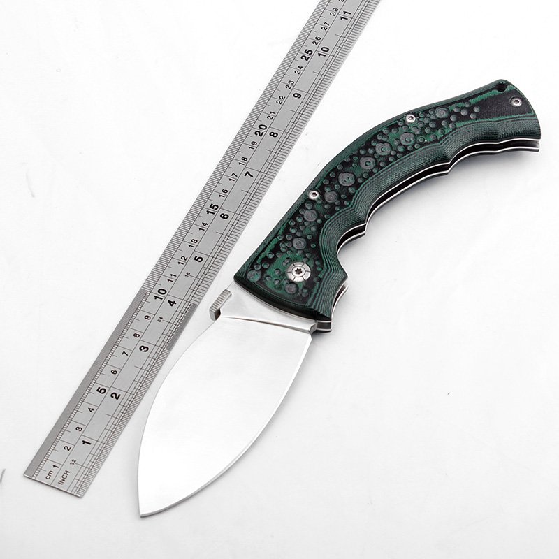 25.3cm Big Cool Steel Folding Pocket Knife D2 Camping Tactical Survival Knives Mikata handle ED