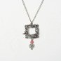 Necklace ruby quartz