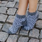 Women S Wool Warm Ankle Socks Stripes Thick