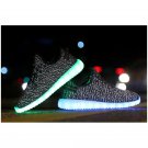 Mens LED Shoes Usb Charging Fashion Sneakers