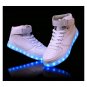 Light LED Shoes Mens Sports Sneakers White / Black / Green / Orange
