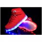 7 Colors LED Light-Up Couple Womens Mens Sport Shoes Red Sneakers