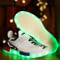 8 Colors Luminous Shoes White For Adults