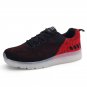 A Couple Of Fluorescent Shoes LED Shoes Usb Shoes Black Luminous Coconut