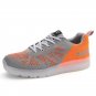 Light Up Shoes For Adults Usb Charging Sneakers Orange Gray