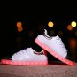 7 Color Light Up Sport Shoes White