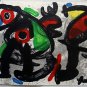 Miro Joan Original lithograph From "Derriere le Miroir" Copy No' 186