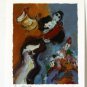 Edward Ben Avram"THE TORAH" hand Signed + Numbered 14/50 Serigraph