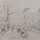 Le Berger Robert (1905-1972) - Hand signed in Plate lithograph