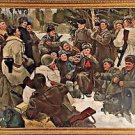 Yuri Neprintsev ‘The Rest After Battle’ 1955 Soviet socialist realism painting
