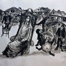 Bernstein Moshe  - The Bride jewish wedding Hand signed and Numbered 77/200